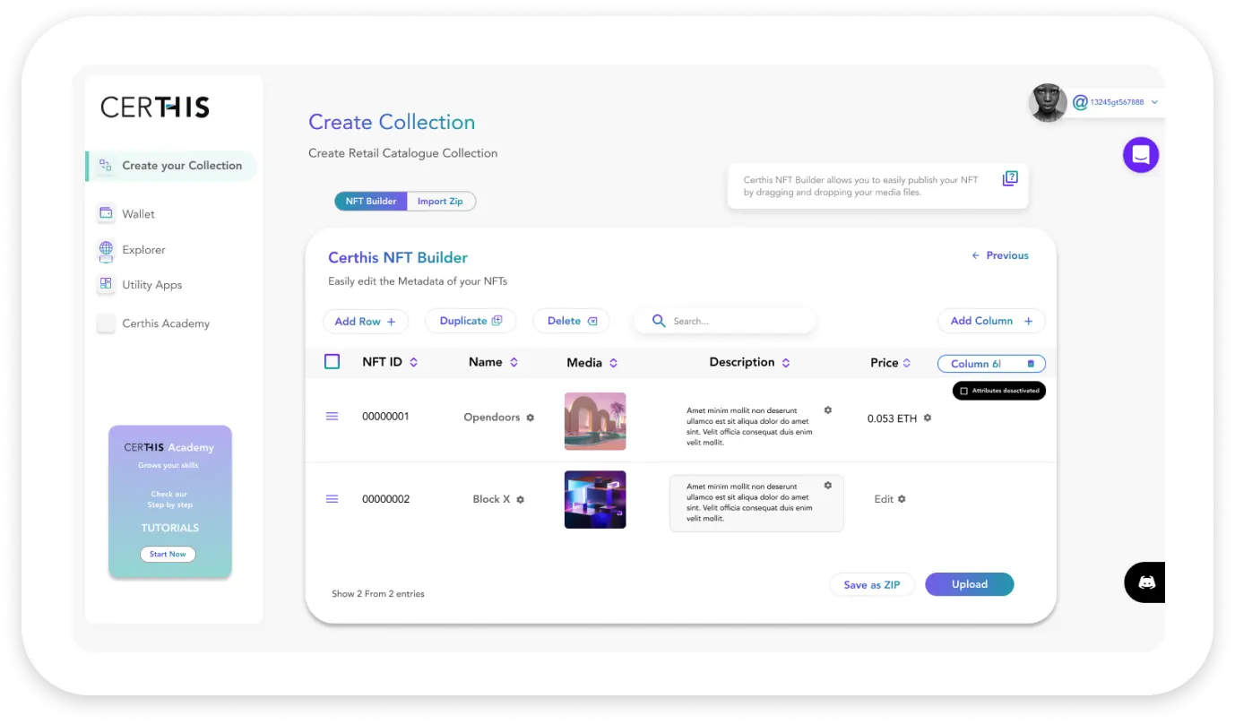 create account